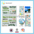 Various beauteous and Equisite 3D epoxy/crystal sticker